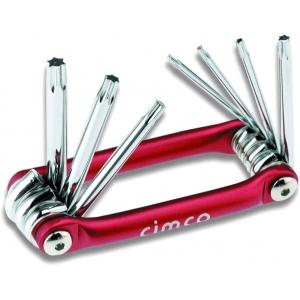 Набор TORX ключей T9 - Т10 - Т15 - Т20 - Т25 - Т27 - Т30 - Т40, CIMCO, 110598