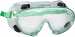 Очки защитные самосборные закрытого типа с непрямой вентиляцией, поликарбонатные прозрачные линзы, STAYER, 2-11026