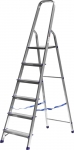 Лестница-стремянка алюминиевая, 6 ступеней, 124 см, СИБИН, 38801-6